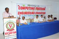 Workshop for Academicians at Vijaya Engineering College